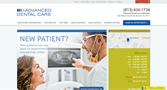 Desktop Screenshot of brandondentistry.com